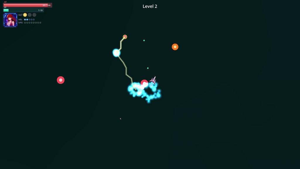 Early Aetheris Core run with a clear field and incoming enemies